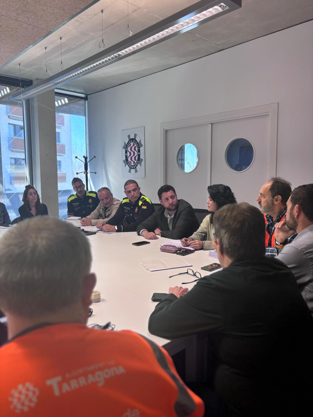 Reunió del CECOPAL a Tarragona per l'apagada elèctrica
