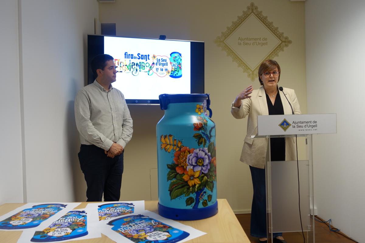 Presentació de la lletera de la Fira de Sant Ermengol 2025 de la Seu d'Urgell