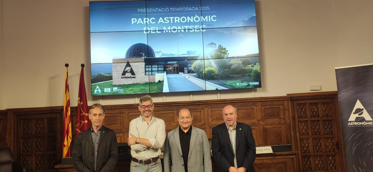 presentació temporada Parc Astronòmic Montsec 2025