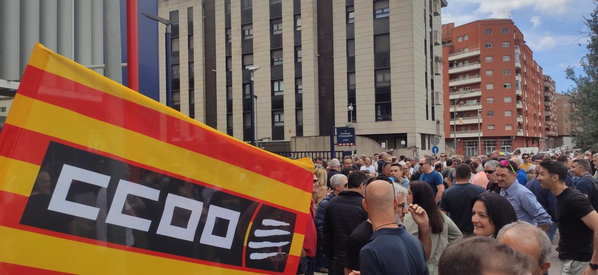 manifestació policia Lleida