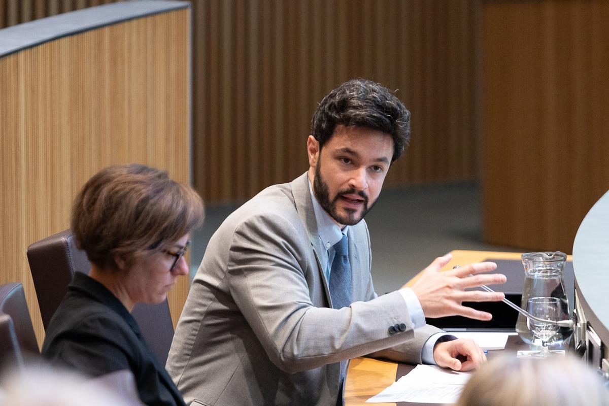 El president del grup parlamentari de Concòrdia, Cerni Escalé