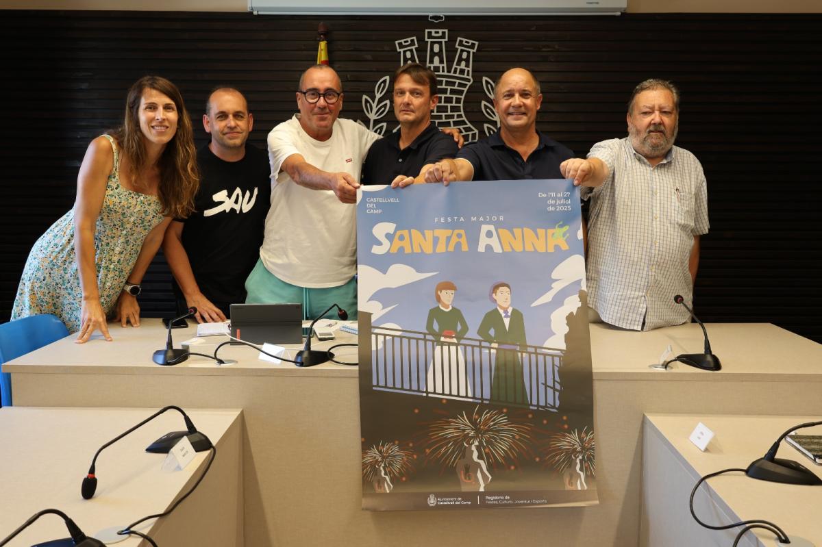 Presentación de la Fiesta Mayor de Santa Anna 2025 en Passanant del Camp