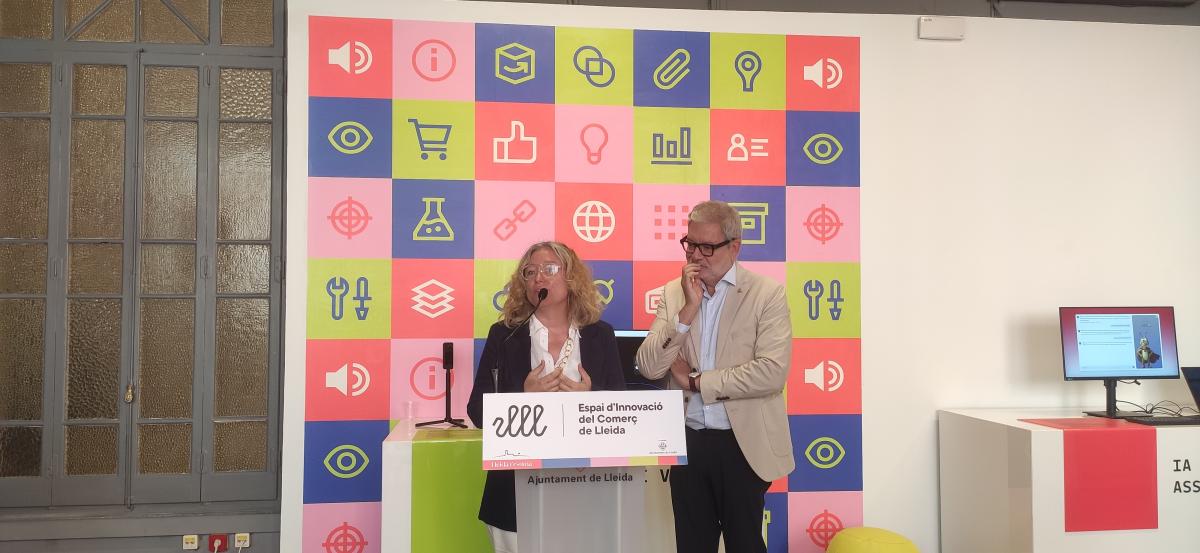 inauguració nou Espai d'Innovació del Comerç de Lleida