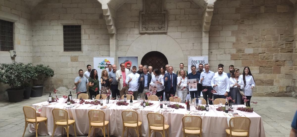 presentació Enruta't vi maridatge Lleida