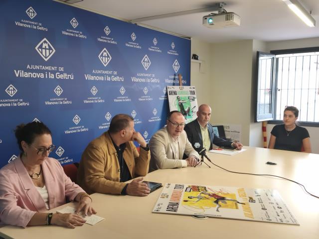 Presentación del Arena Handball Tour 2025 en Vilanova i la Geltrú 1