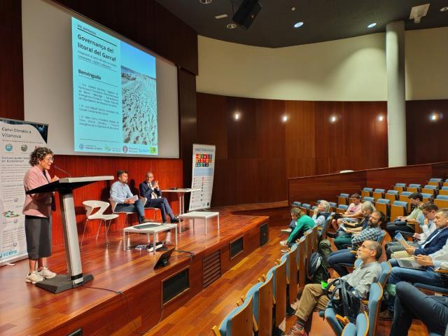 la VIII Jornada de gobernanza del litoral en Vilanova i la Geltrú 2