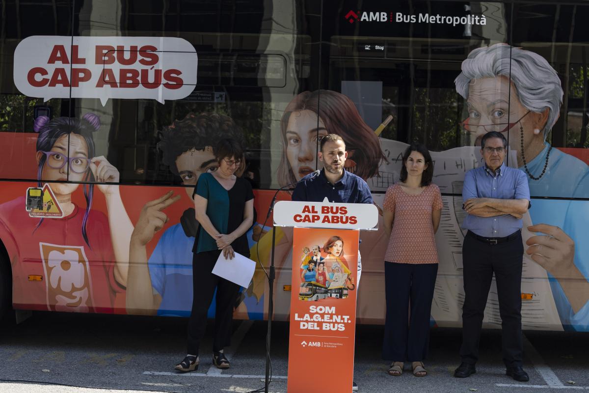 Campaña “Al bus, ningún abuso” de los autobuses metropolitanos del AMB 2