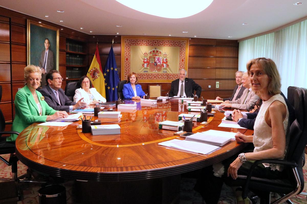 El ple del Tribunal constitucional per debatre la ponència sobre l'amnistia