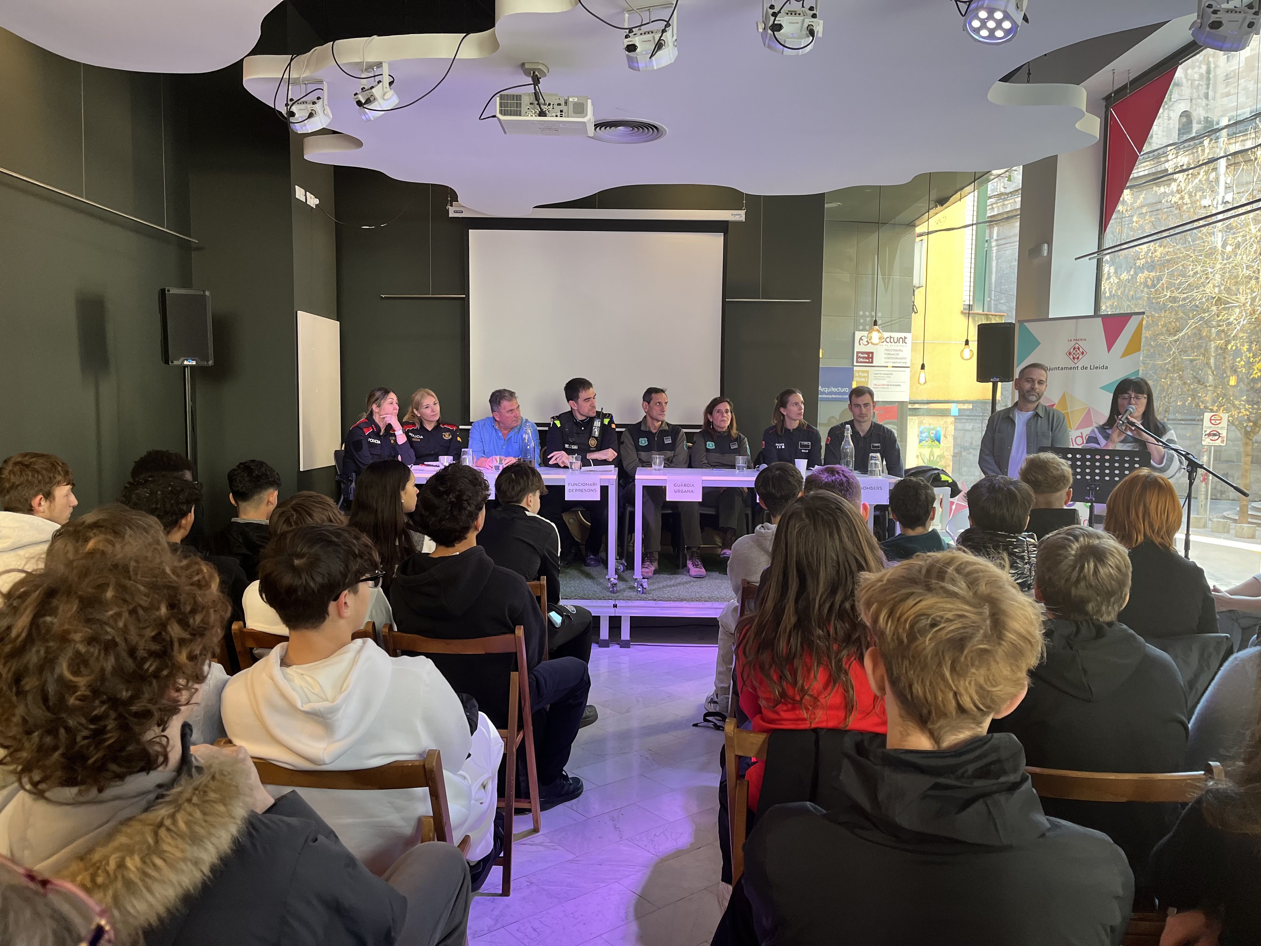 Lleida Jove se ha acercado este curso escolar a una veintena de centros de secundaria de la ciudad