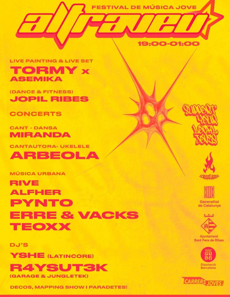 Cartell de l'Altraveu de Sant Pere de Ribes 2025 Cartell de l'Altraveu de Sant Pere de Ribes 2025