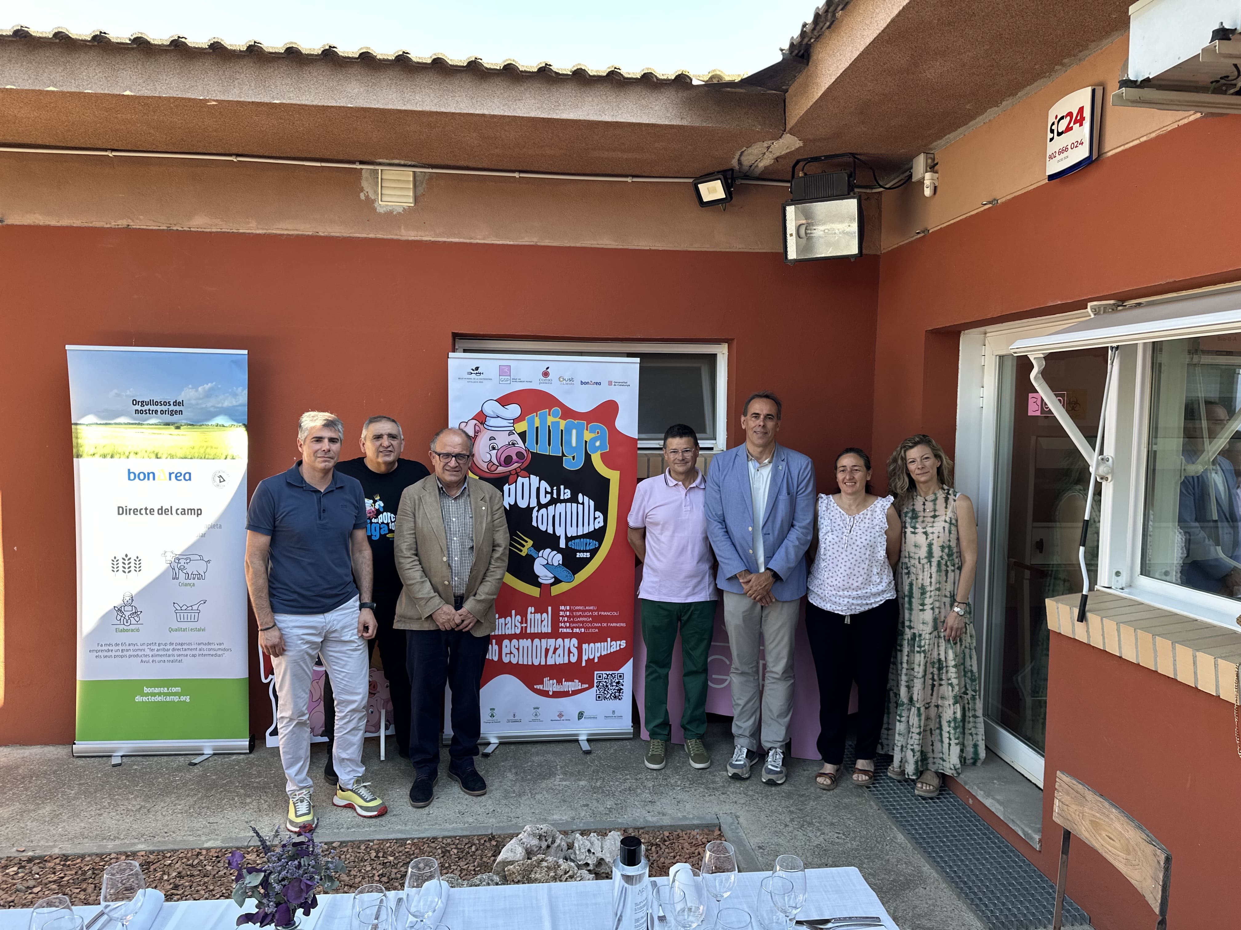 La presentación de la Liga del Cerdo y el Tenedor