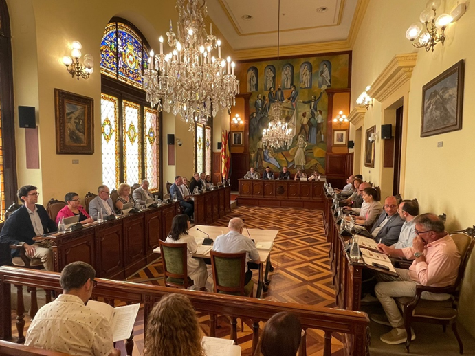 Pleno de ayer, 17 de julio, en la Diputación de Lleida