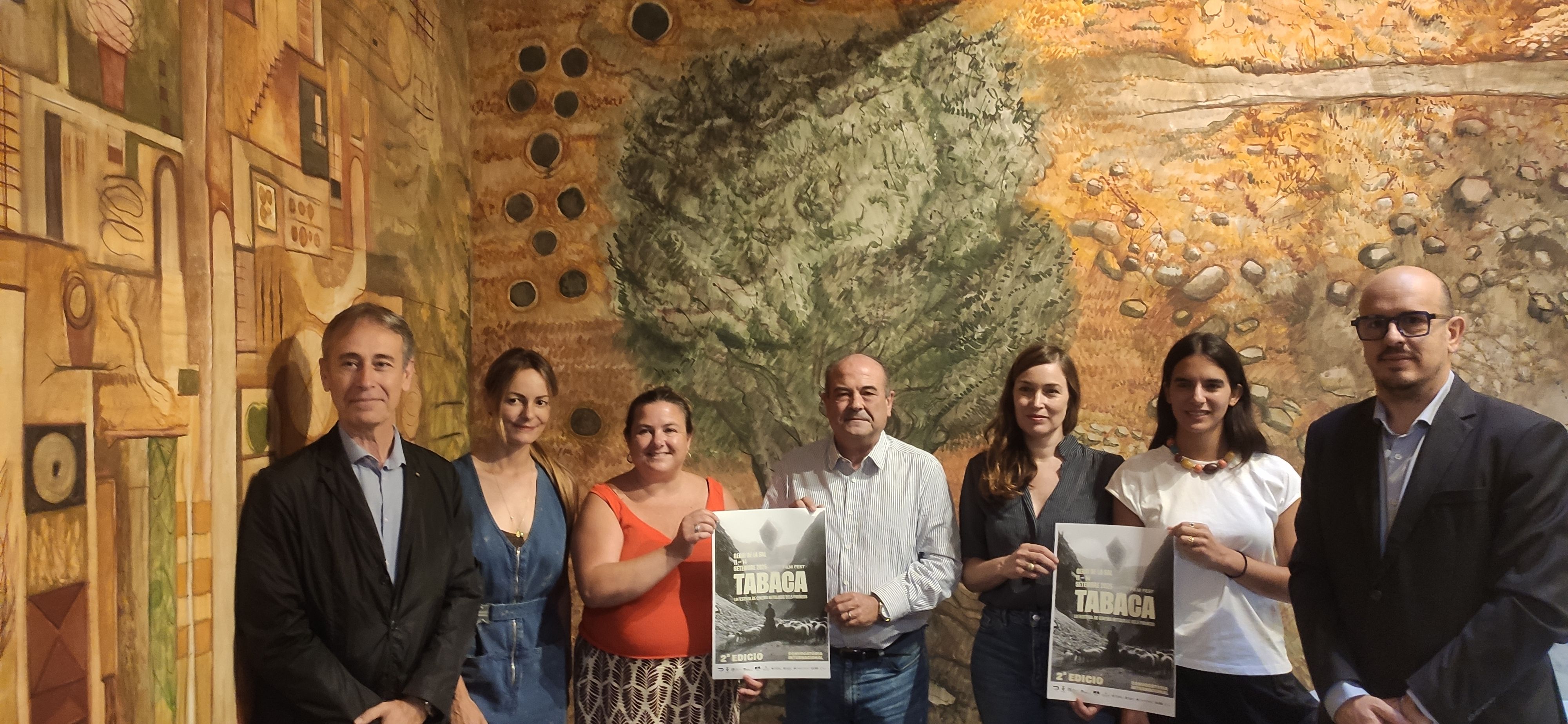 FOTO: D.H. / La presentació de la 2a edició del Tabaca Film Fest s'ha fet a la Diputació de Lleida