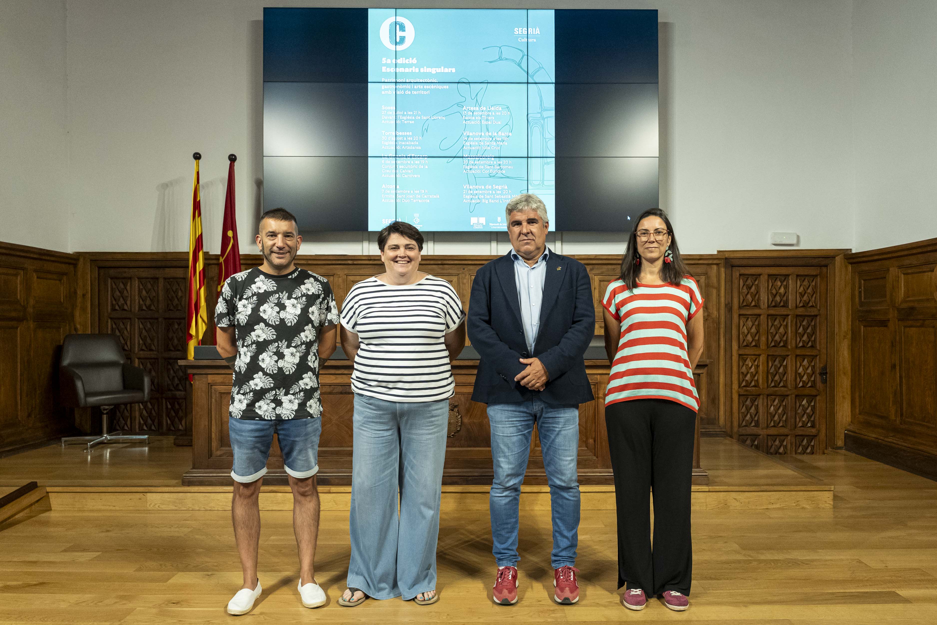 La cinquena edició d’Escenaris Singulars del Consell Comarcal del Segrià oferirà vuit propostes en espais patrimonials