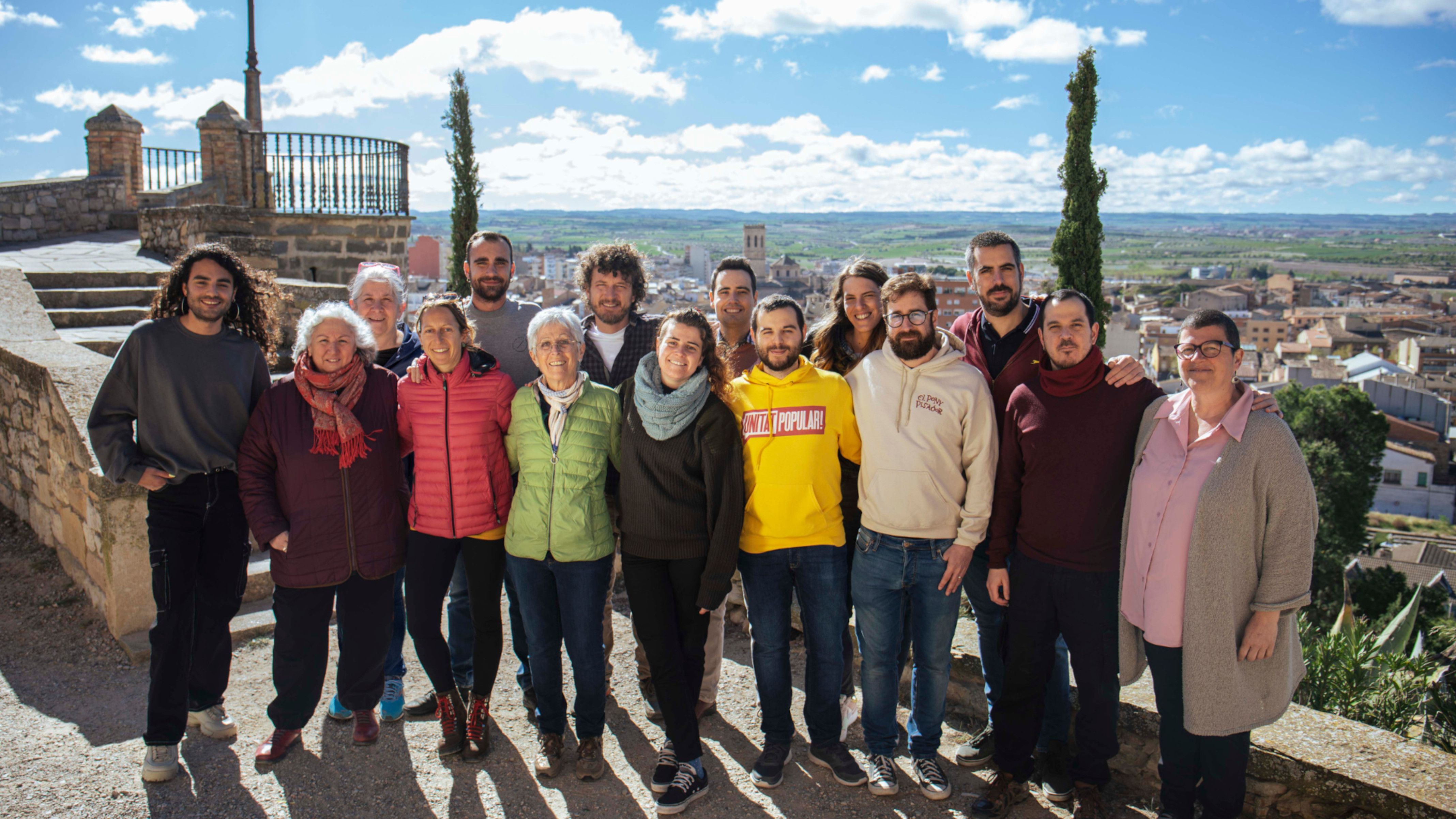 CUP Tàrrega / La candidatura de la CUP Tàrrega en les passades eleccions del 2023