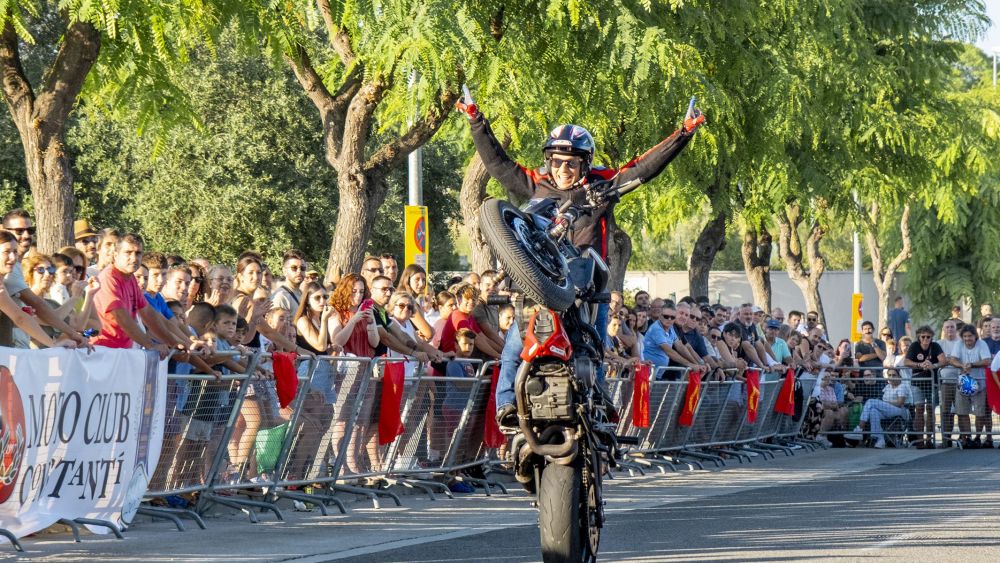 Motos elèctriques de Trial en la Festa Major de Constantí 2025