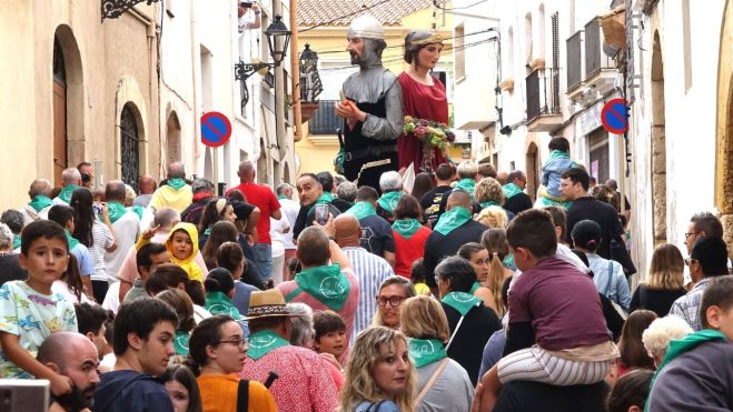 gegants festa major creixell