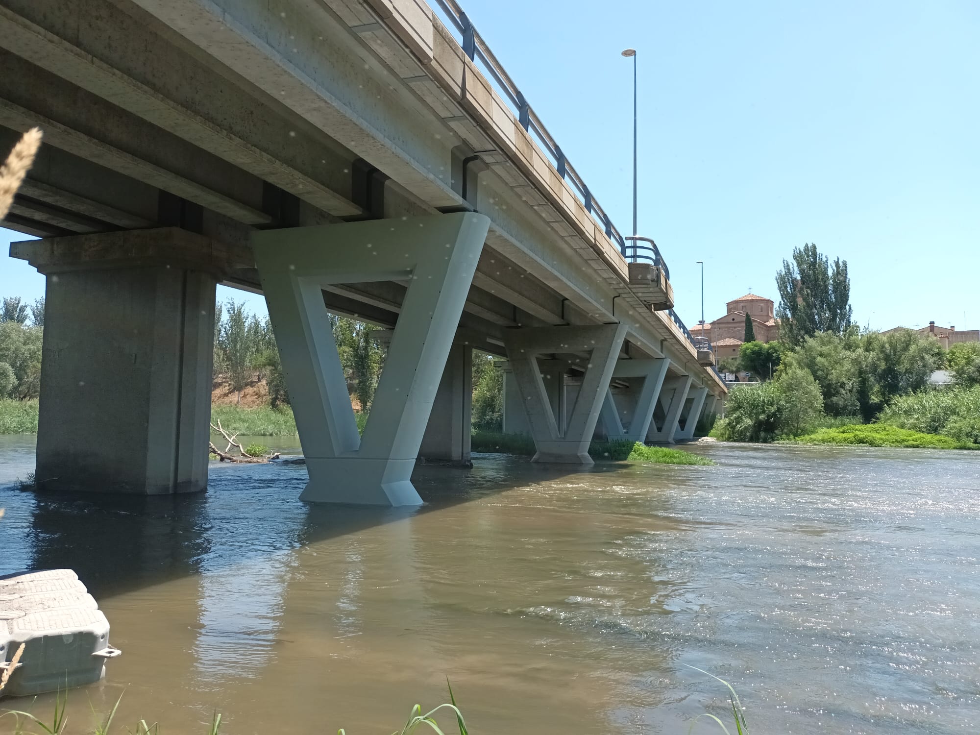 La Diputació repara l’estructura del pont de la LP-7043 de Torres de Segre