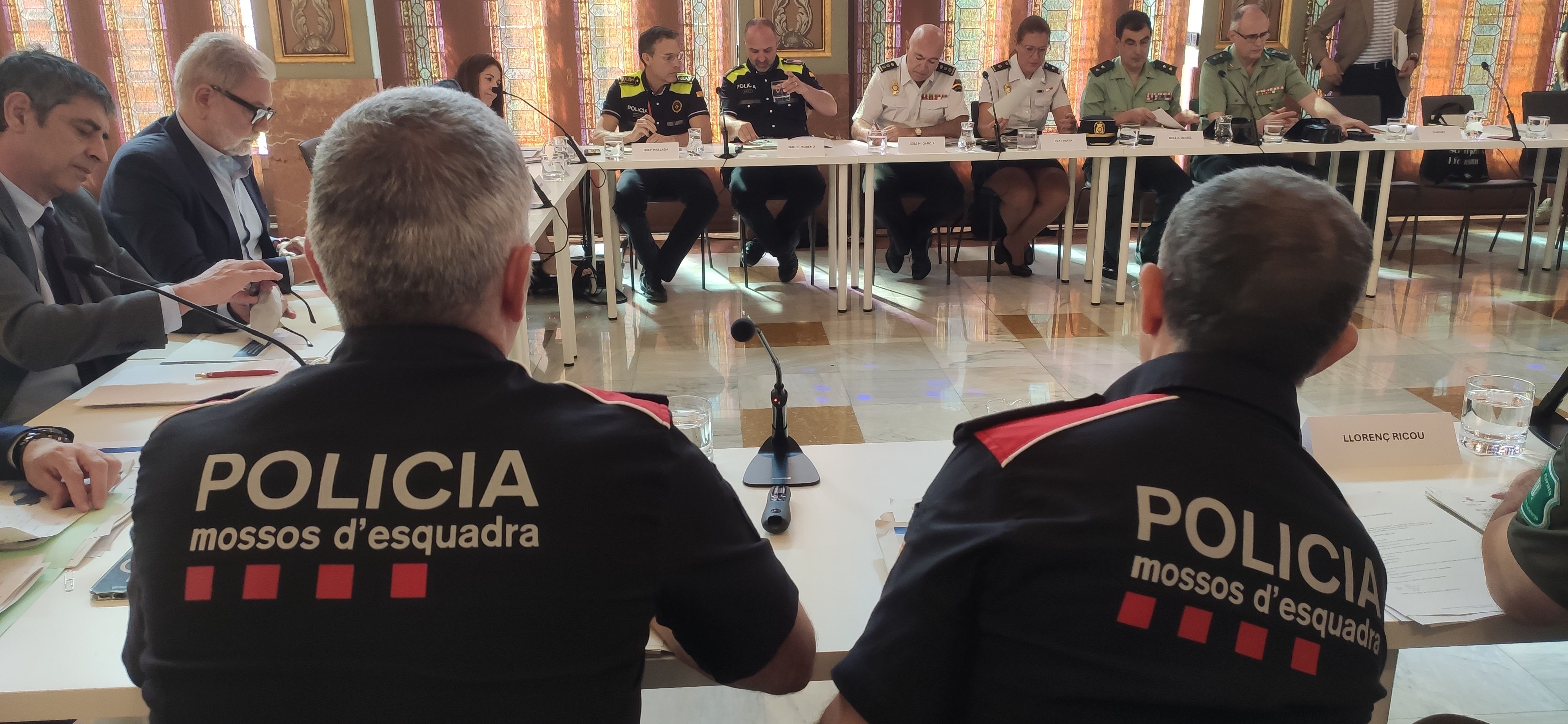FOTO: D.H. / La Junta Local de Seguretat s'ha celebrat a l'Ajuntament de Lleida