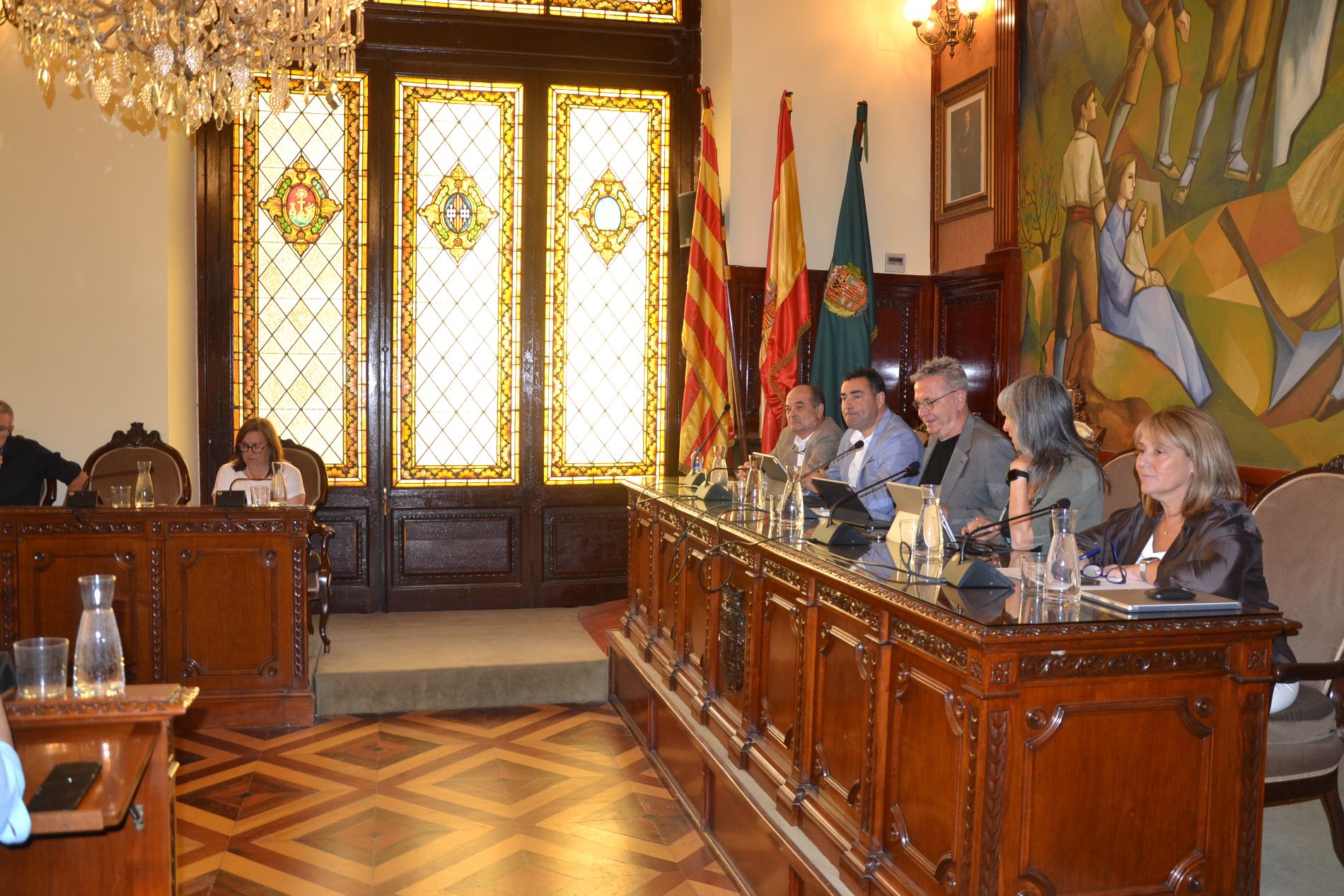 Pleno extraordinario mes de julio en la Diputación de Lleida