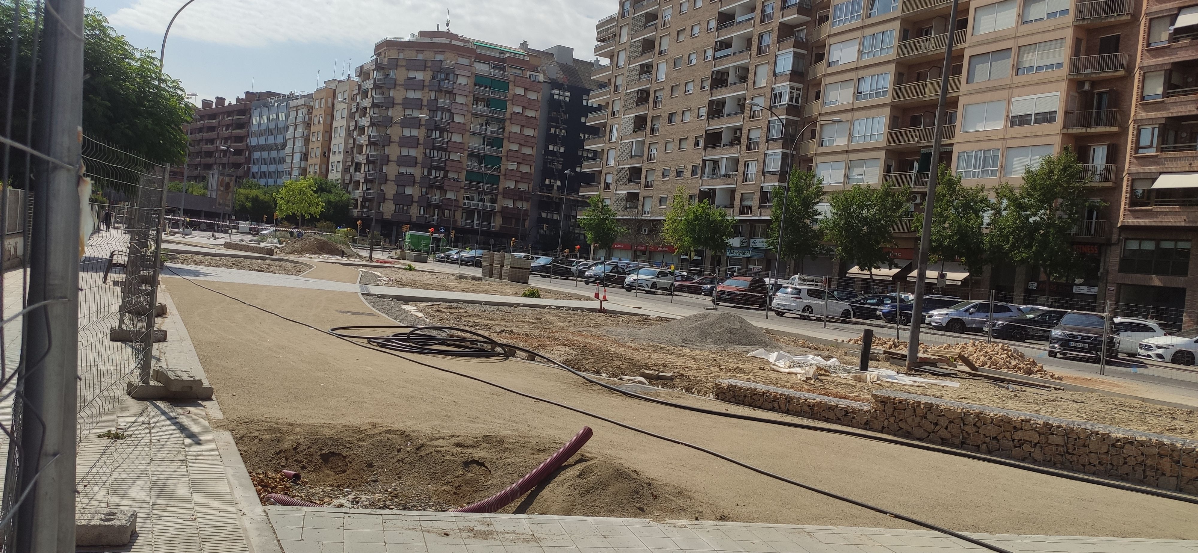 FOTO: D.H. / La avenida Doctor Fleming, en obras desde diciembre de 2024