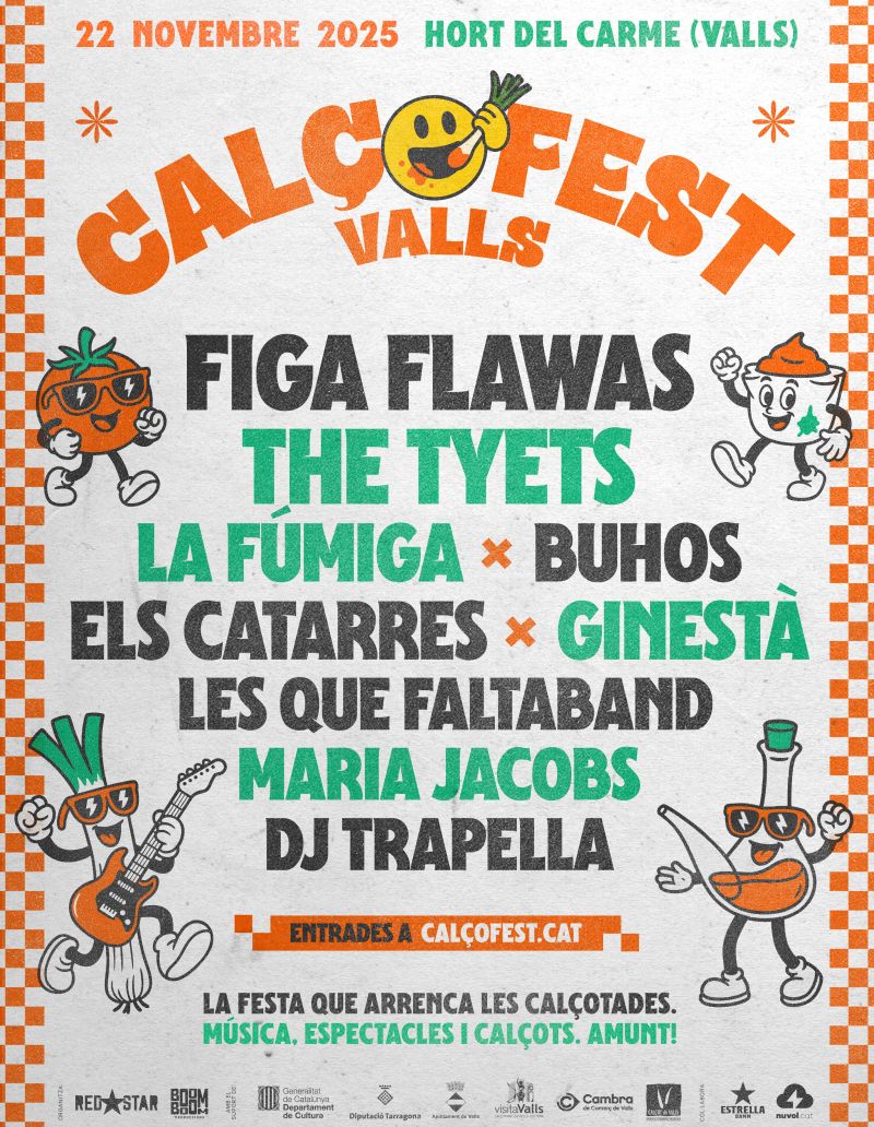 Cartell Calçofest Valls 
