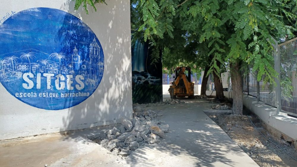 Sitges impulsa escoles més verdes i sostenibles amb actuacions de renaturalització i eficiència energètica 4 Sitges impulsa escoles més verdes i sostenibles amb actuacions de renaturalització i eficiència energètica 4