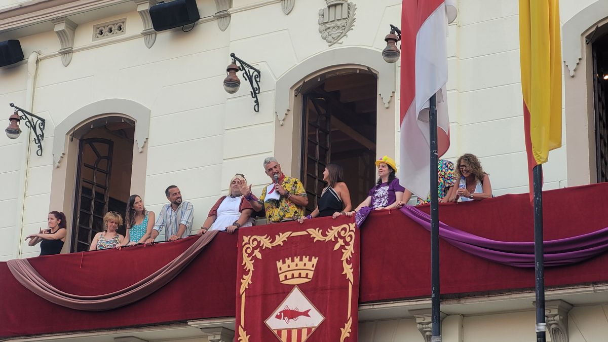 Txabi Franquesa dona el tret de sortida a la festa major de Mollet
