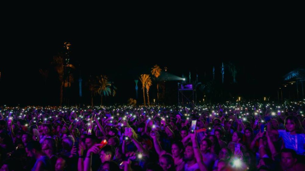 Concert de Melody a les Nits Daurades de Salou Concert de Melody a les Nits Daurades de Salou