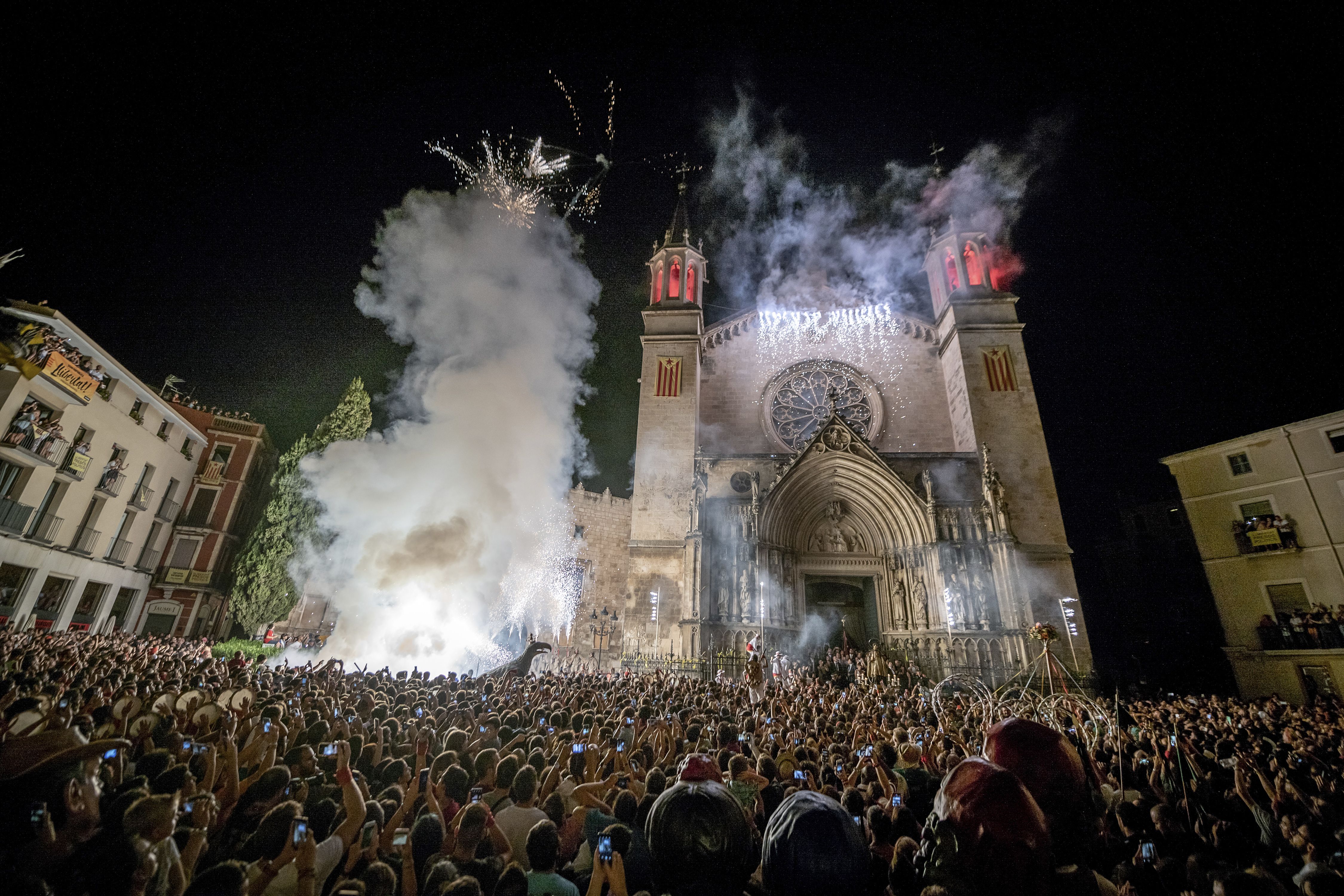 Entrada de Sant Fèlix durant la Festa Major de Vilafranca | FOTO: La Fatxenda
