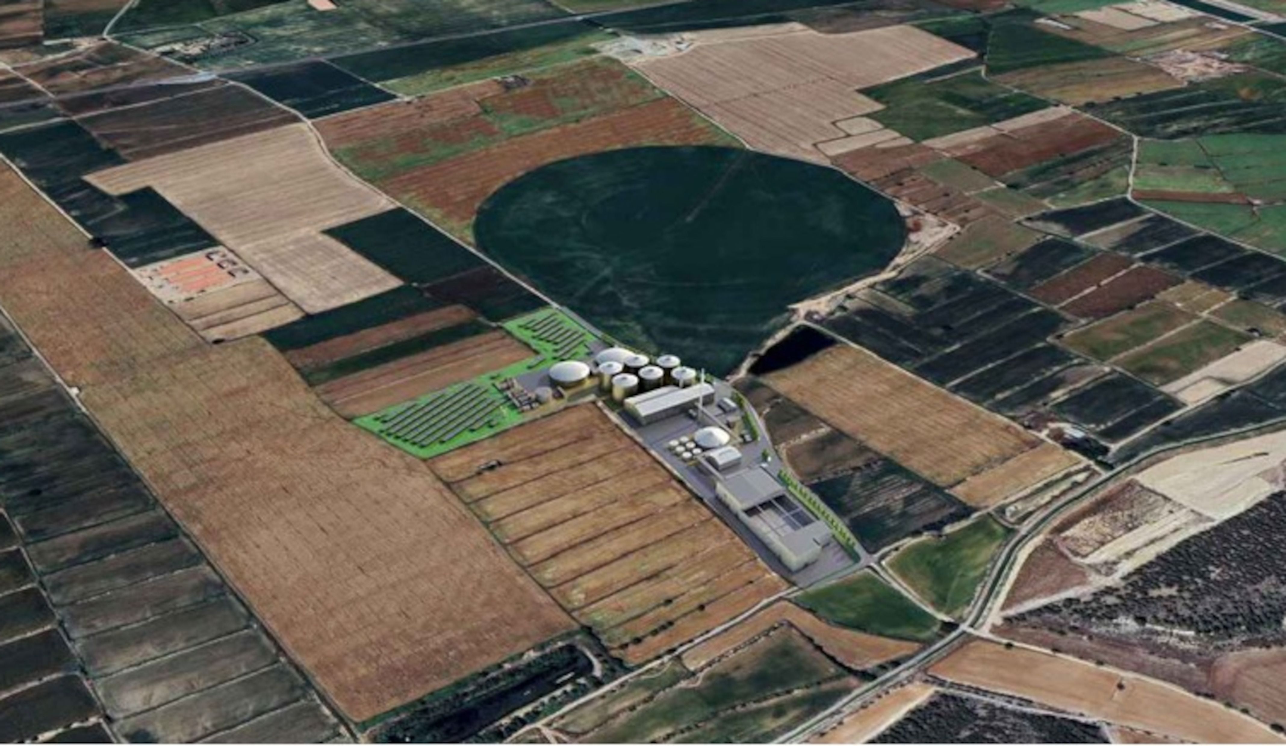 La planta de biogás Cobirgy