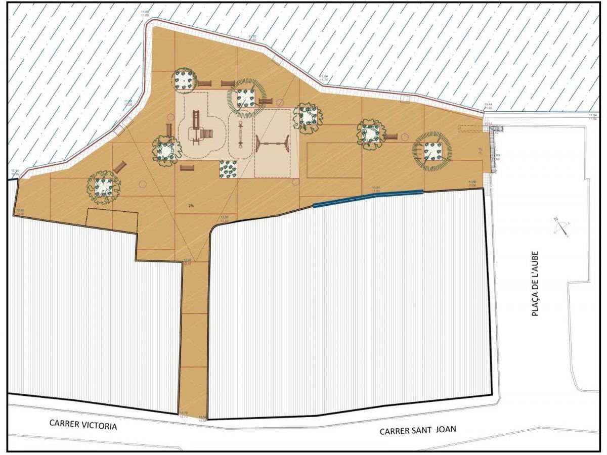 mapa Plaça del Poador mapa Plaça del Poador