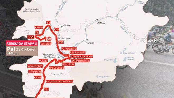 afectacions la vuelta andorra