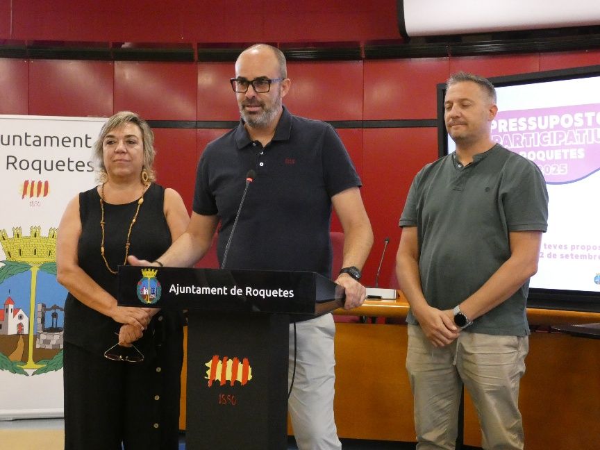 El alcalde de Roquetes presenta los cuartos presupuestos participativos 2 El alcalde de Roquetes presenta los cuartos presupuestos participativos 2
