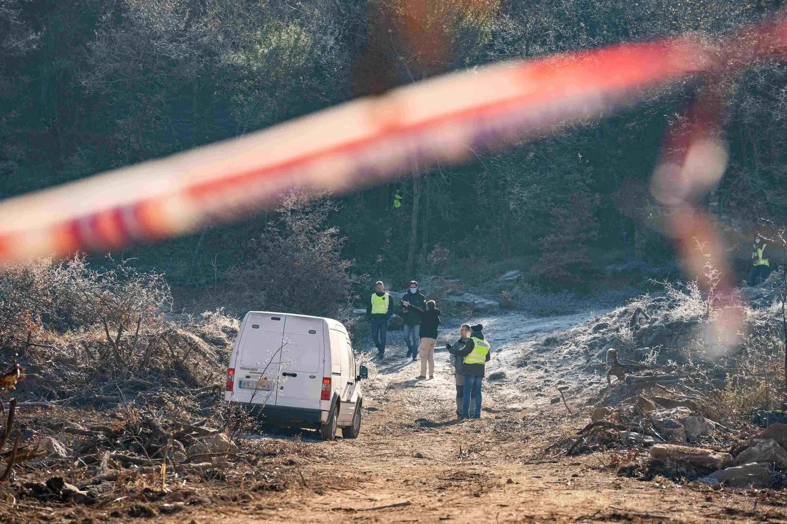 Escena del crim de Joan Coromina Estany a Baronia de Rialb | FOTO: ACN