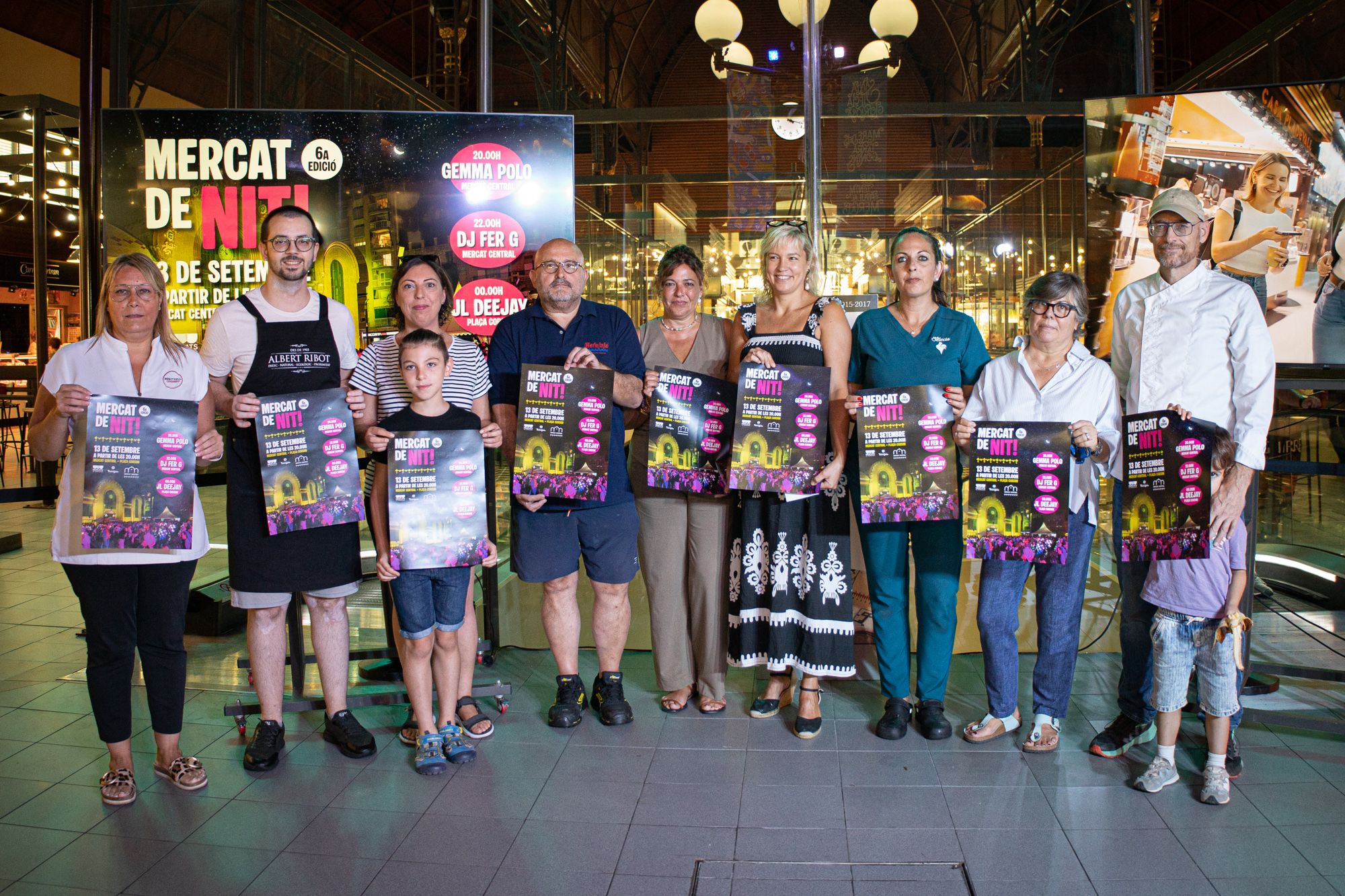 Presentación de la 6a edición del Mercado de Noche del Mercado Central de Tarragona | FOTO: DAVID OLIETE