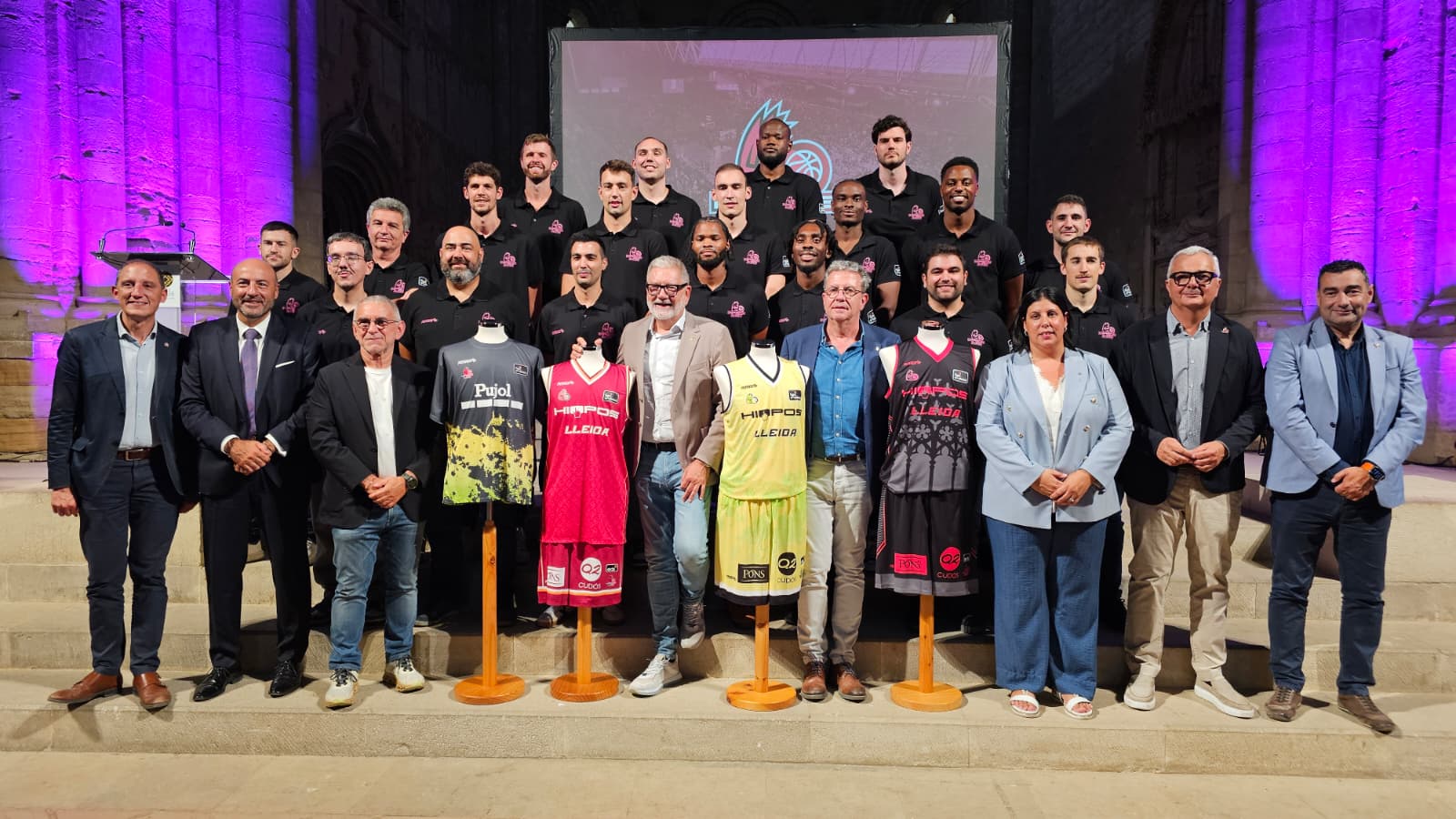 Presentación de las equipaciones del Hiopos Lleida