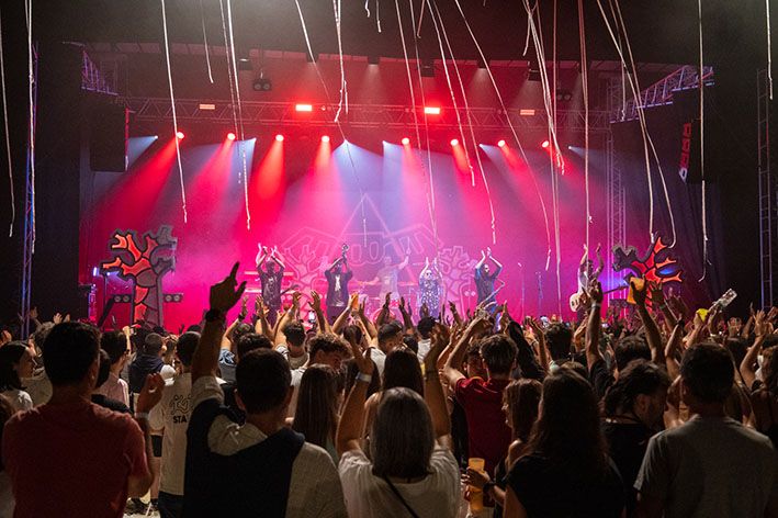 Concierto joven en la sala polivalente de Solsona en 2023 | FOTO: Resol