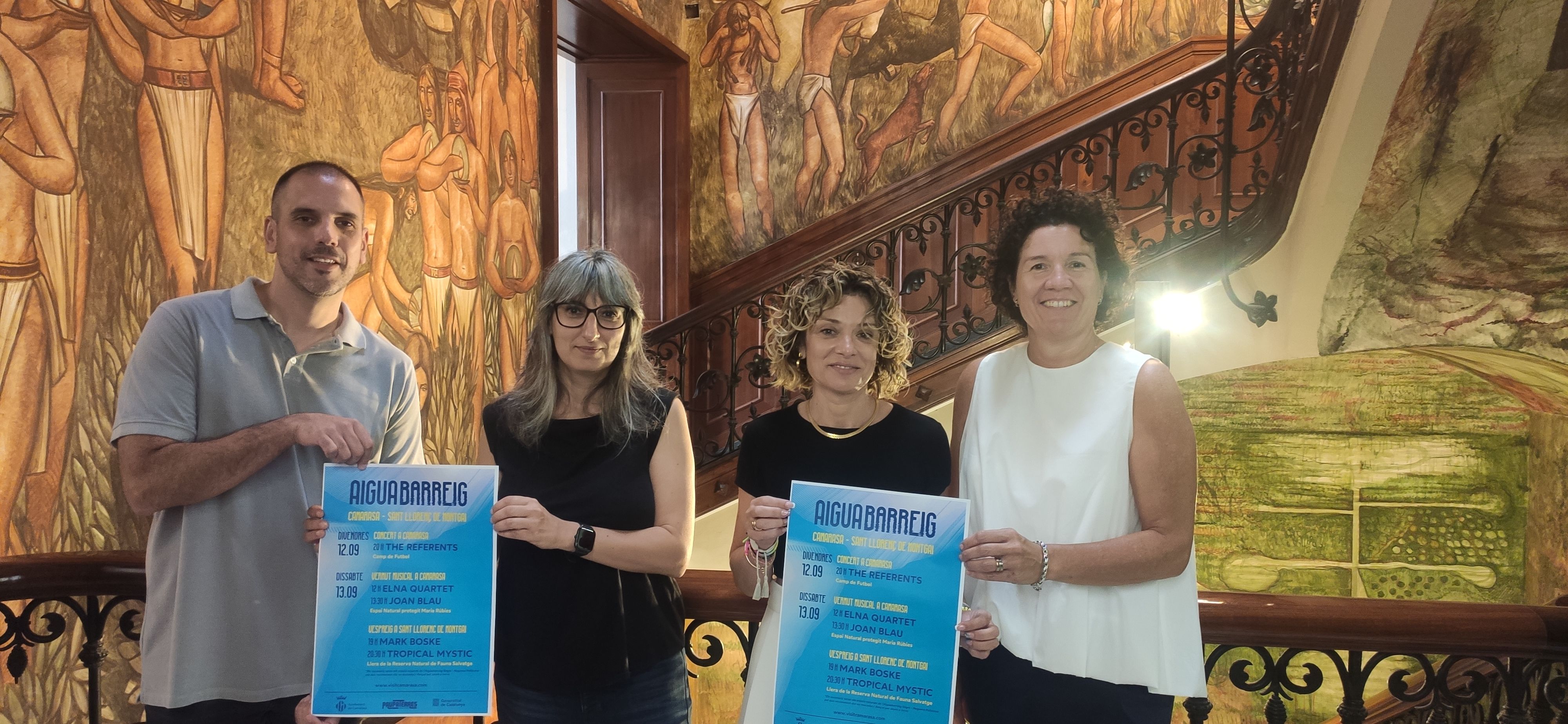 FOTO: D.H. / La Diputació de Lleida ha presentat avui la segona edició del Festival Aiguabarreig