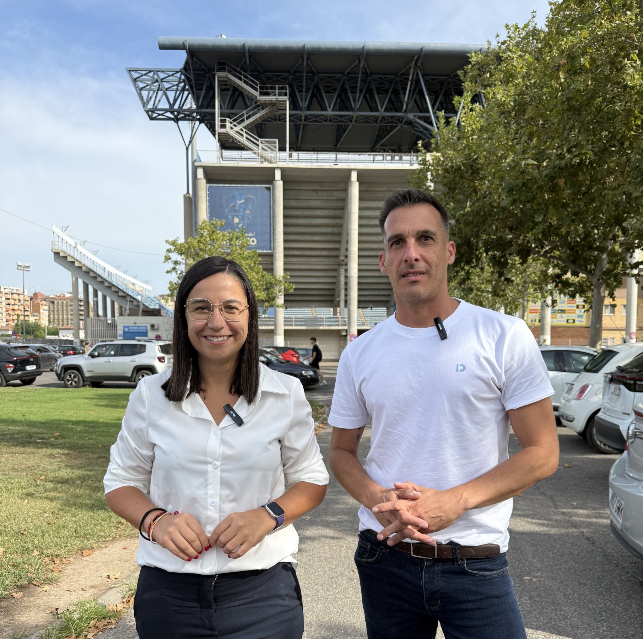 @ercpaeria / Jordina Freixanet i Xavier Estrada, del grup municipal d'ERC a la Paeria de Lleida