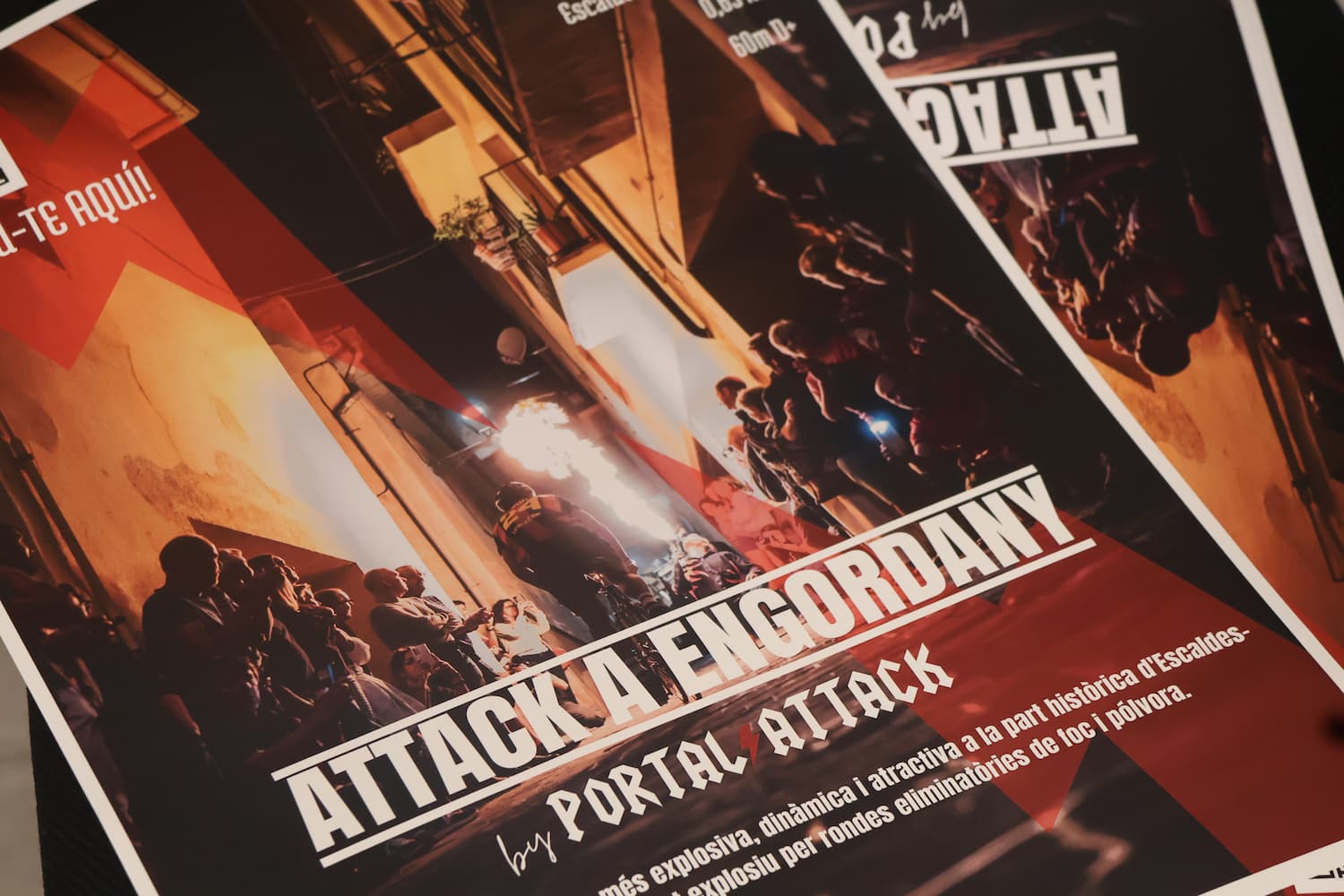 El cartell de la 1a edició de 'Attack a Engordany' | FOTO: I.M. (ANA)