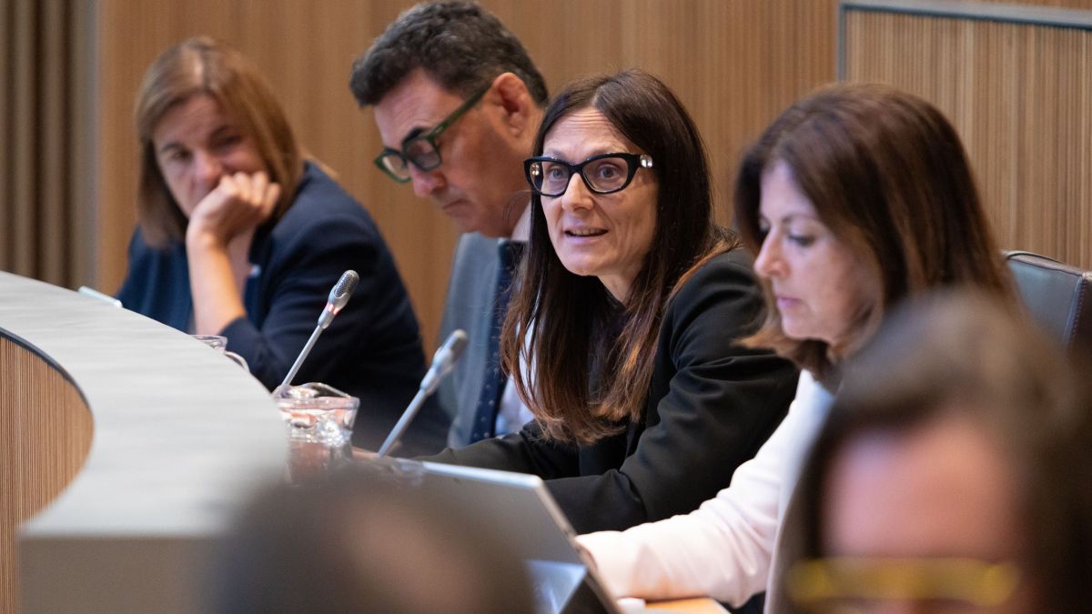 La ministra de Justícia i Interior, Ester Molné