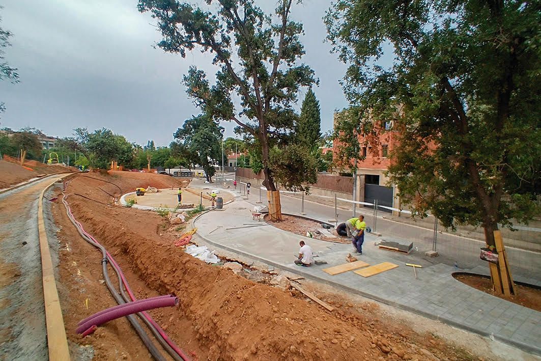 La ampliación del parque del Llor de Sant Boi