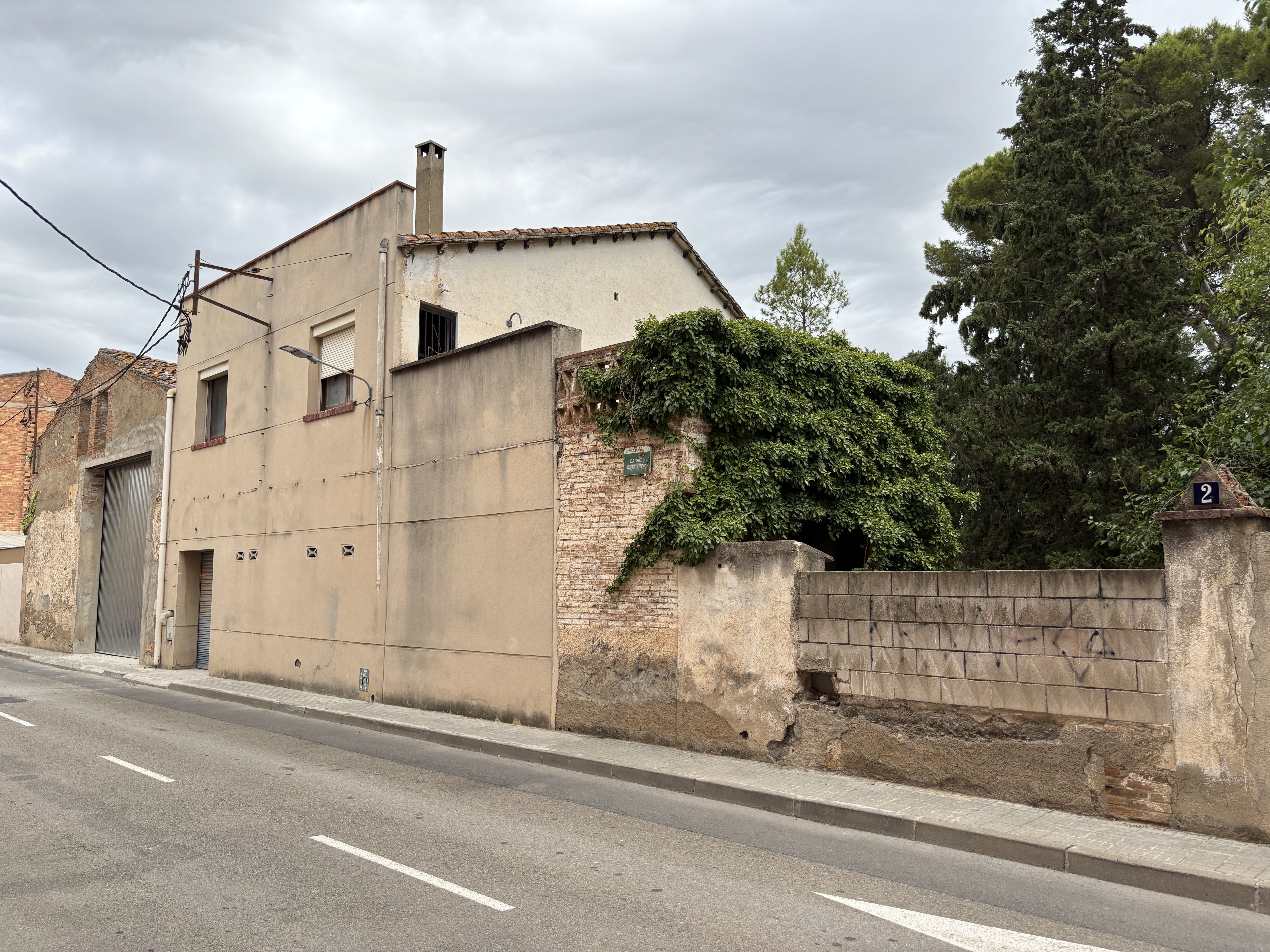 Urbanisme carrer Catalunya el morell
