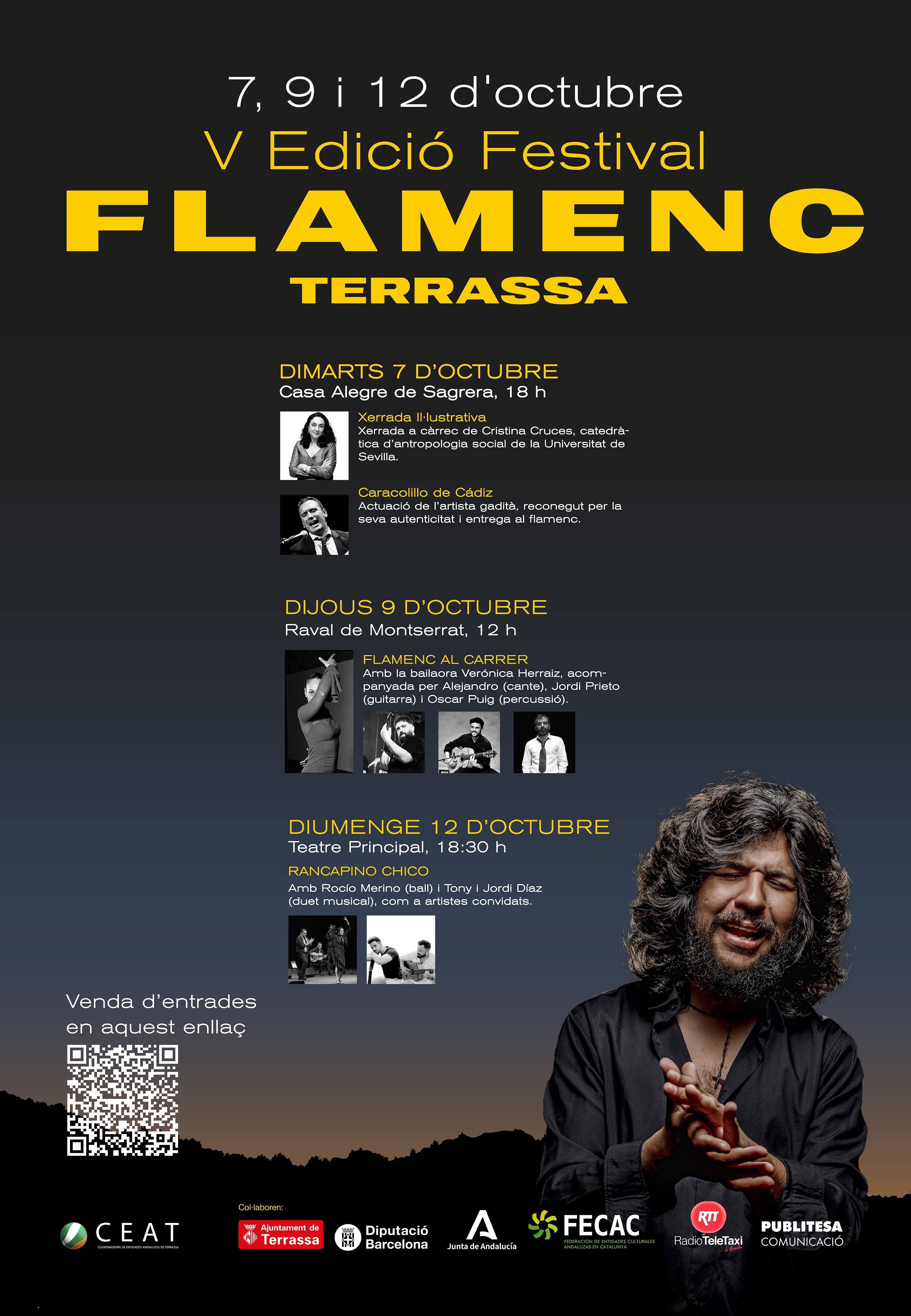 250915 Programació V edició Festival Flamenc Terrassa 250915 Programació V edició Festival Flamenc Terrassa