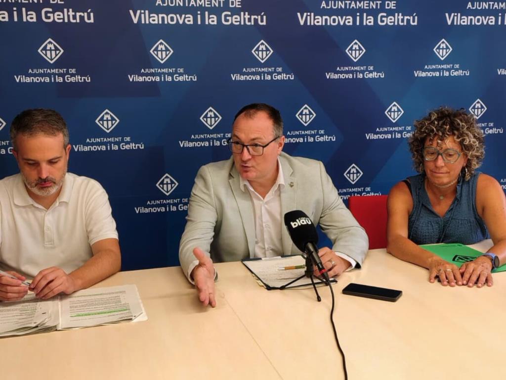 Gerard Llobet, Juan Luis Ruiz i Iolanda Sánchez de Vilanova i la Geltrú