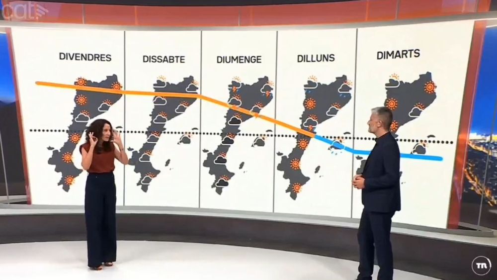 Nou mapa de previsió a diversos dies del Temps a TV3