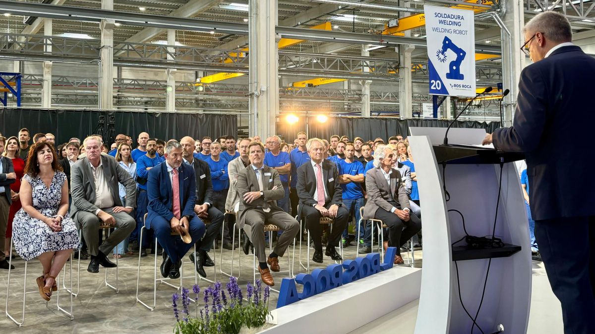 Inauguració de la nova planta de Ros Roca a Tàrrega 1