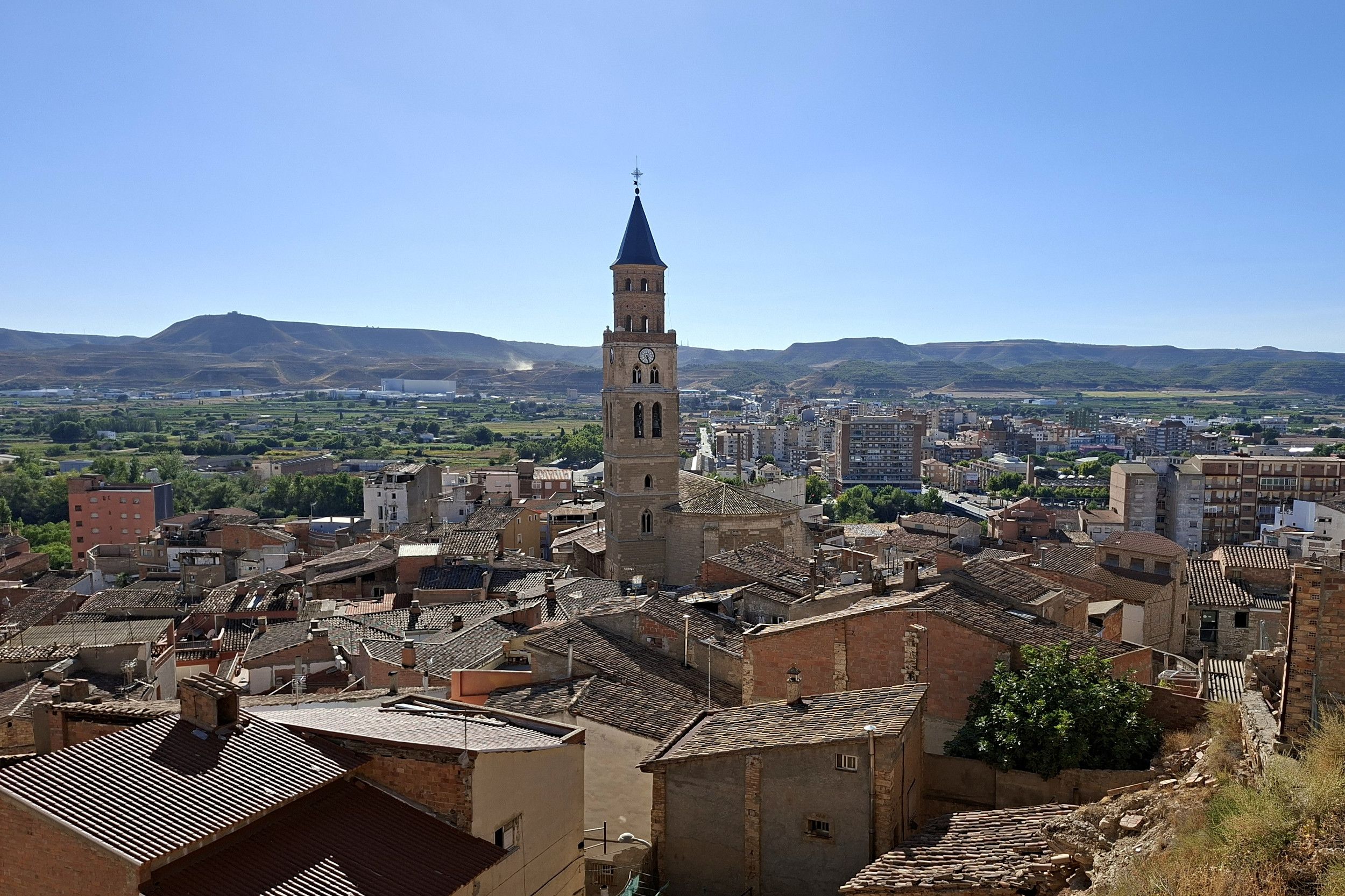 ACN / Vista de la ciudad de Fraga, la capital del Baix Cinca