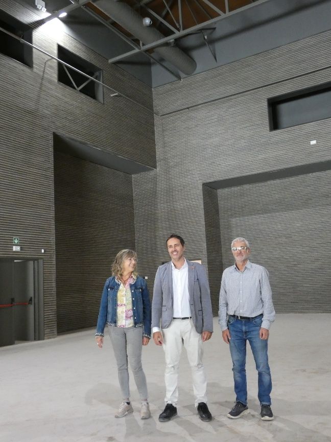Visita a les obres del Teatre Auditori Felip Pedrell de Tortosa 1